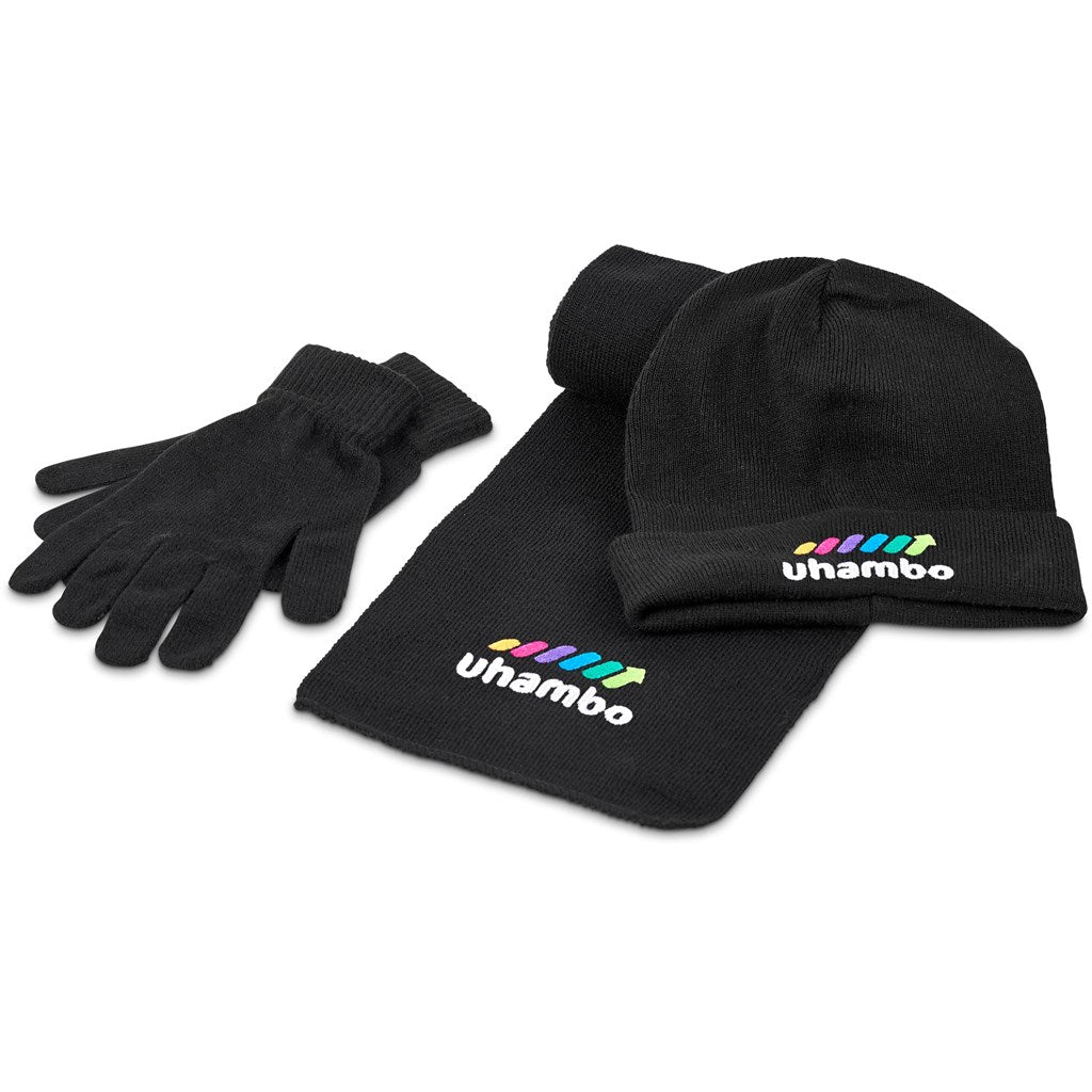 Blizzard Winter Gift Set in Black — Print Fast Express
