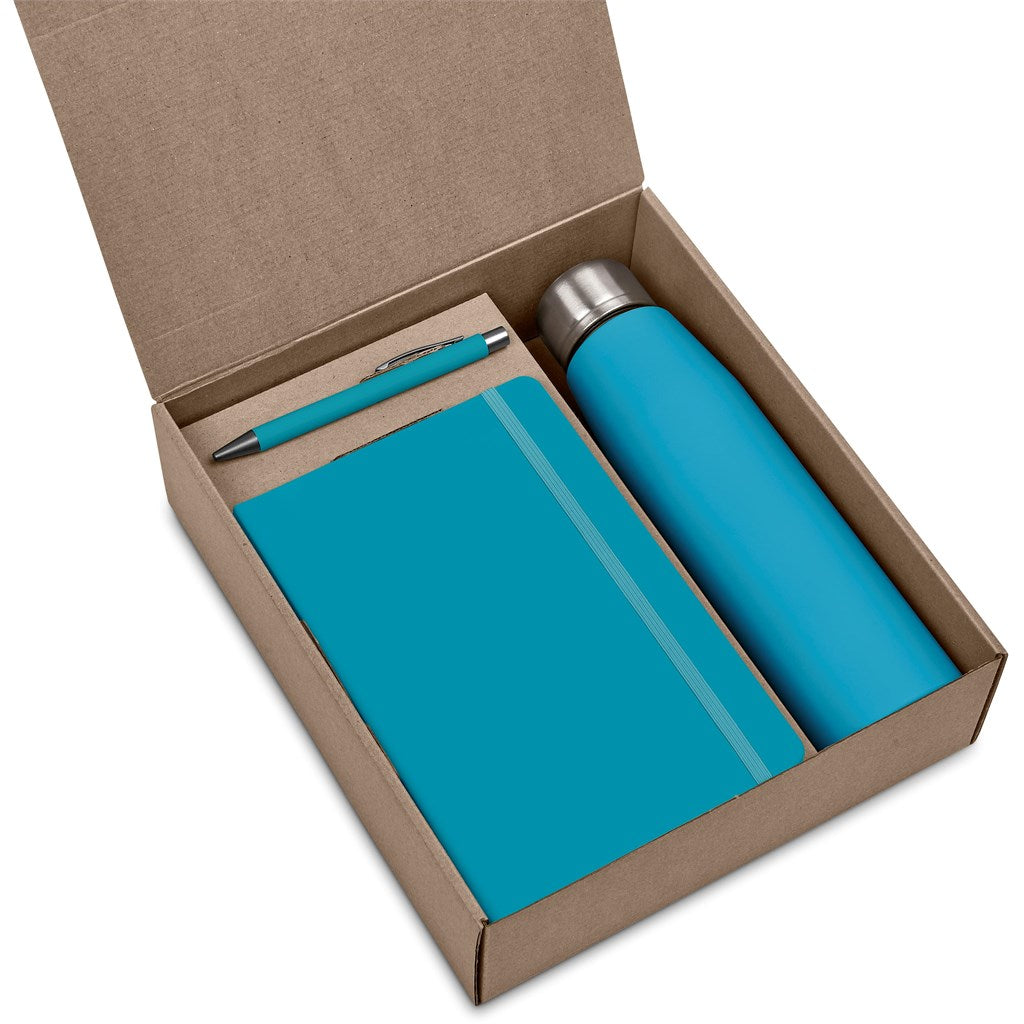 Gibson Kraft Gift Set in Turquoise - Print Fast Express