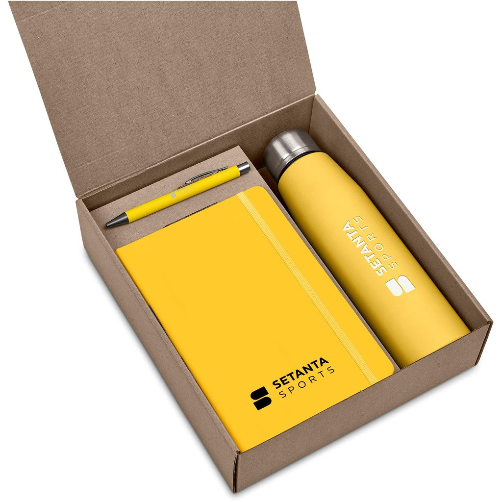 Gibson Kraft Gift Set in Yellow — Print Fast Express