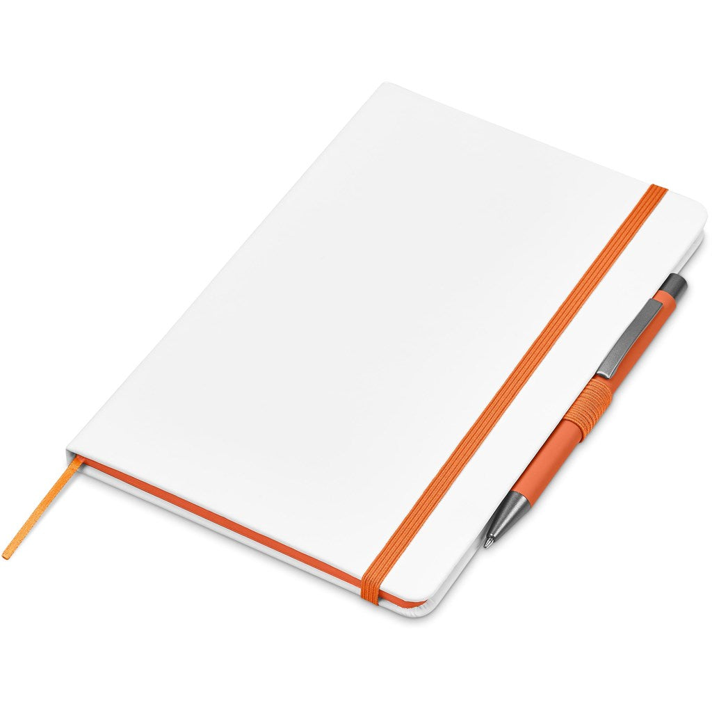 Duncan Notebook & Pen Set in Orange - Print Fast Express