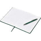 Hibiscus Notebook & Pen Set in Dark Green - Print Fast Express