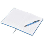 Hibiscus Notebook & Pen Set in Light Blue - Print Fast Express