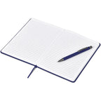 Hibiscus Notebook & Pen Set in Navy - Print Fast Express