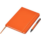 Hibiscus Notebook & Pen Set in Orange - Print Fast Express