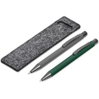Omaha Ball Pen & Pencil Set in Dark Green - Print Fast Express
