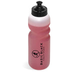 Helix Plastic Water Bottle - 500ml in Black — Print Fast Express