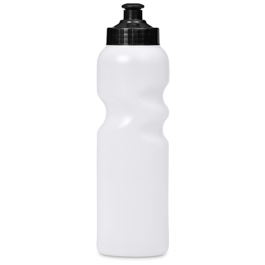 Helix Plastic Water Bottle - 500ml in Black - Print Fast Express