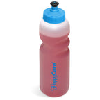 Helix Plastic Water Bottle - 500ml in Cyan — Print Fast Express