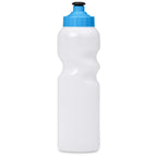 Helix Plastic Water Bottle - 500ml in Cyan - Print Fast Express