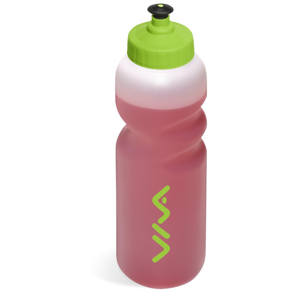Helix Plastic Water Bottle - 500ml in Lime — Print Fast Express
