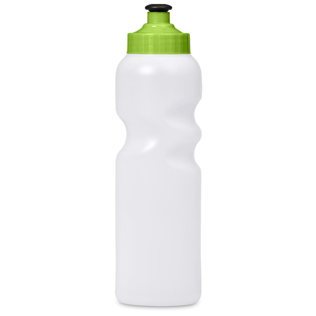 Helix Plastic Water Bottle - 500ml in Lime - Print Fast Express