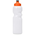 Helix Plastic Water Bottle - 500ml in Orange - Print Fast Express