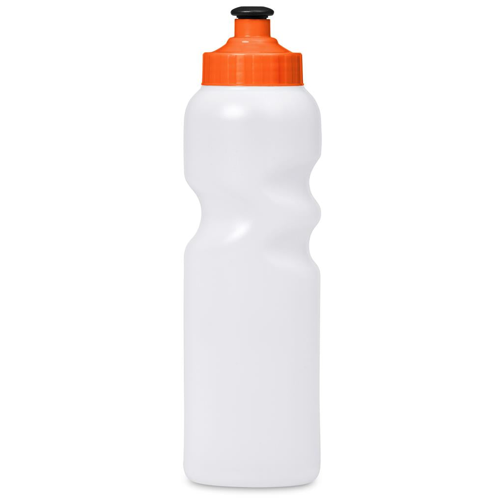 Helix Plastic Water Bottle - 500ml in Orange - Print Fast Express