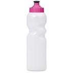 Helix Plastic Water Bottle - 500ml in Pink - Print Fast Express