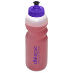 Helix Plastic Water Bottle - 500ml in Purple — Print Fast Express