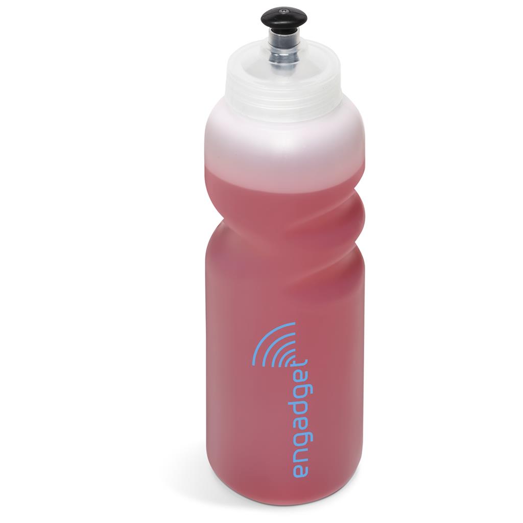 Helix Plastic Water Bottle - 500ml in Transparent — Print Fast Express