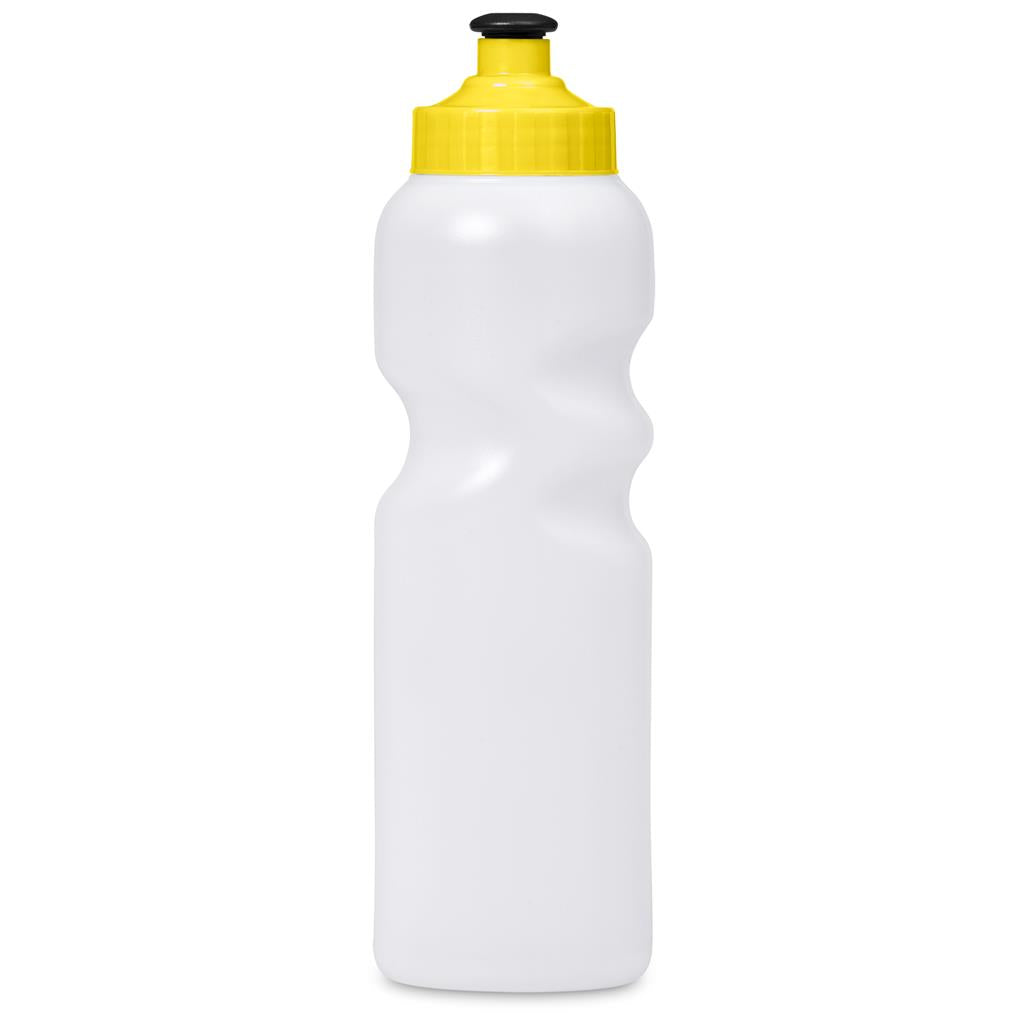 Helix Plastic Water Bottle - 500ml in Yellow - Print Fast Express