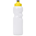 Helix Plastic Water Bottle - 500ml in Yellow - Print Fast Express