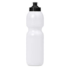 Alpine Plastic Water Bottle - 800ml in Black - Print Fast Express