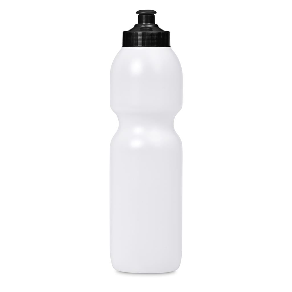 Alpine Plastic Water Bottle - 800ml in Black - Print Fast Express