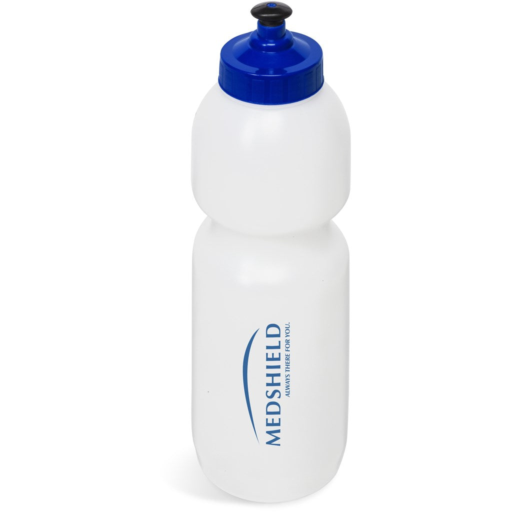 Alpine Plastic Water Bottle - 800ml in Blue — Print Fast Express