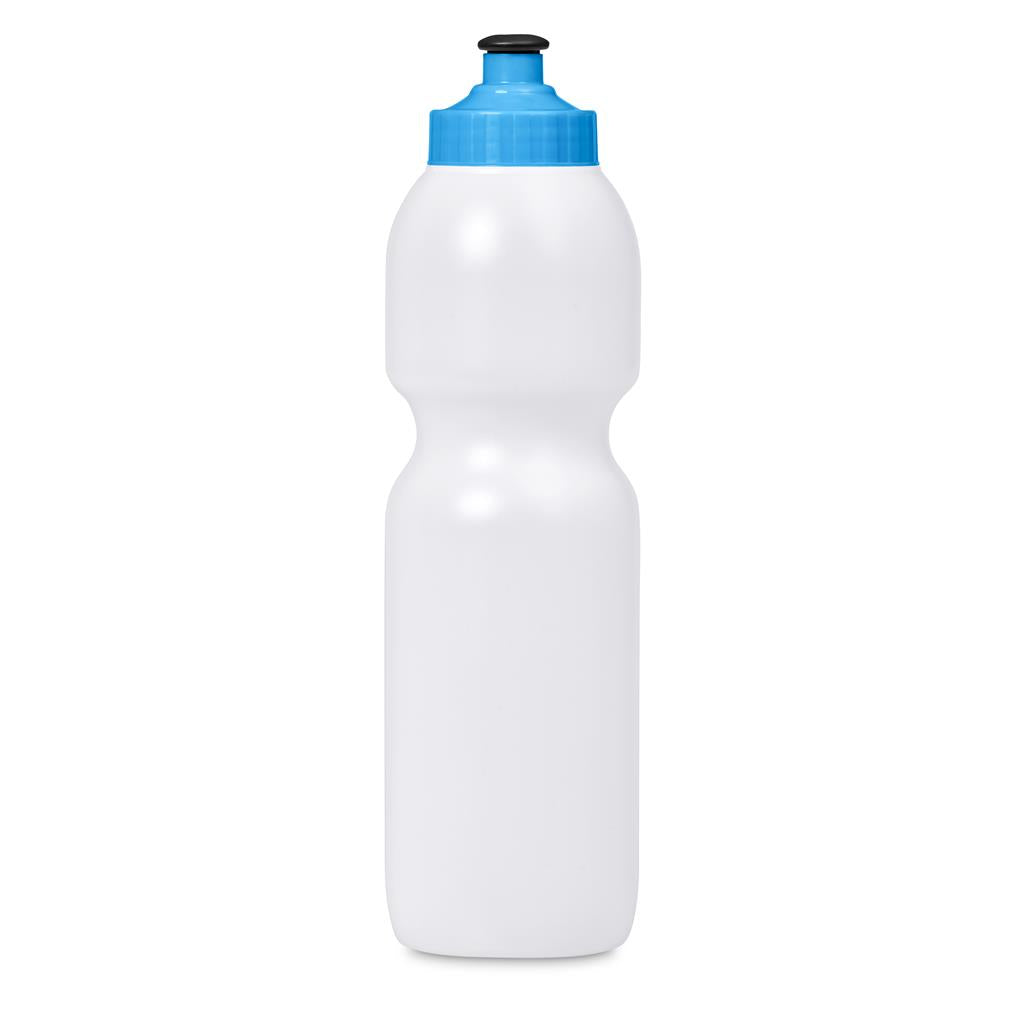 Alpine Plastic Water Bottle - 800ml in Cyan - Print Fast Express