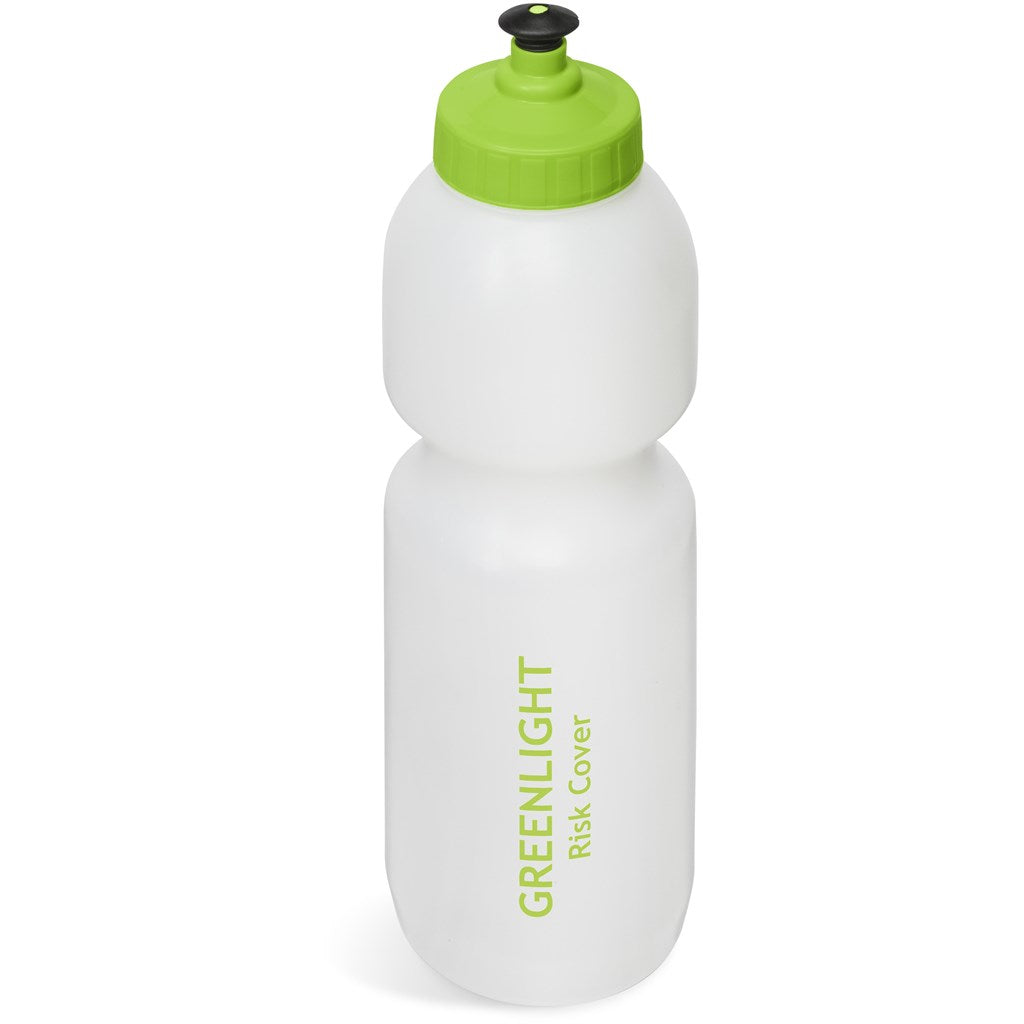 Alpine Plastic Water Bottle - 800ml in Lime — Print Fast Express