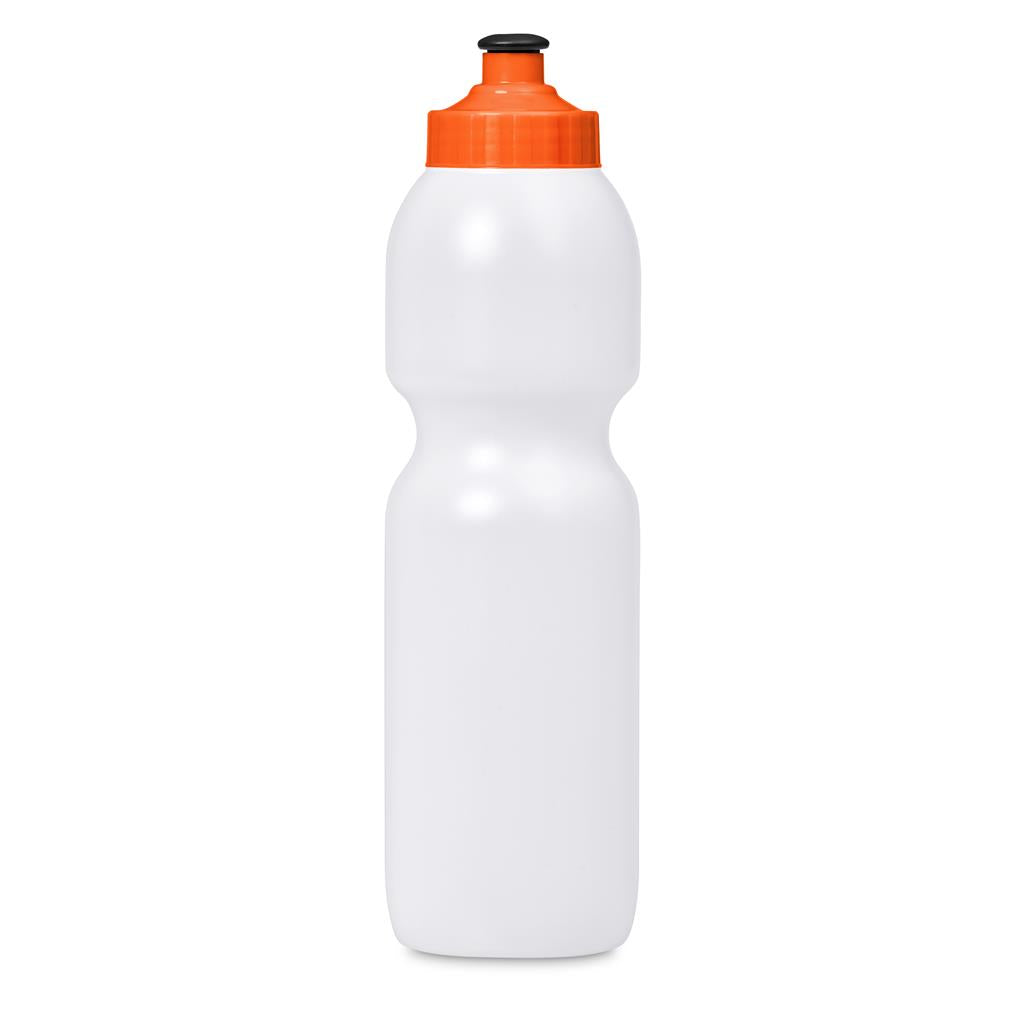 Alpine Plastic Water Bottle - 800ml in Orange - Print Fast Express