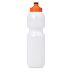 Alpine Plastic Water Bottle - 800ml in Orange - Print Fast Express