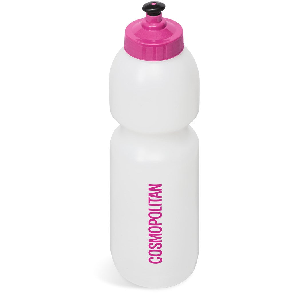 Alpine Plastic Water Bottle - 800ml in Pink — Print Fast Express