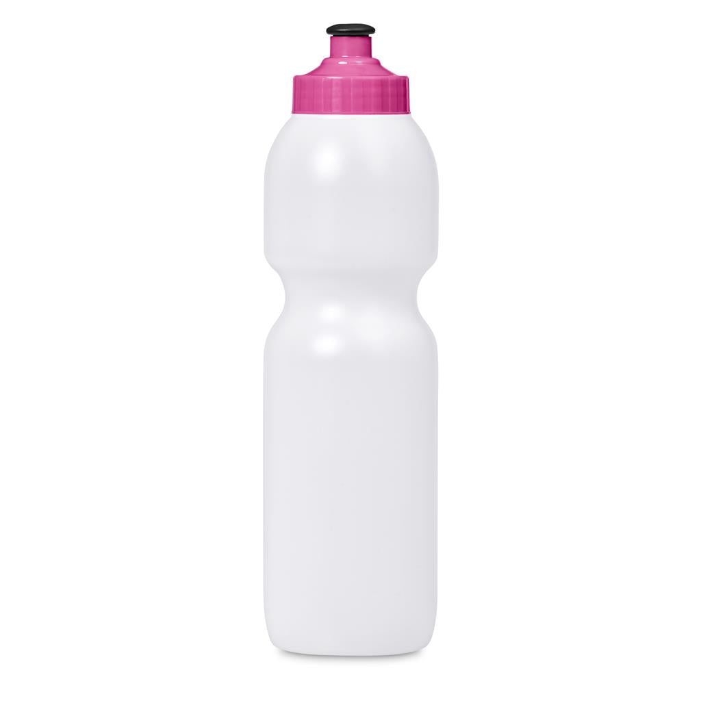 Alpine Plastic Water Bottle - 800ml in Pink - Print Fast Express