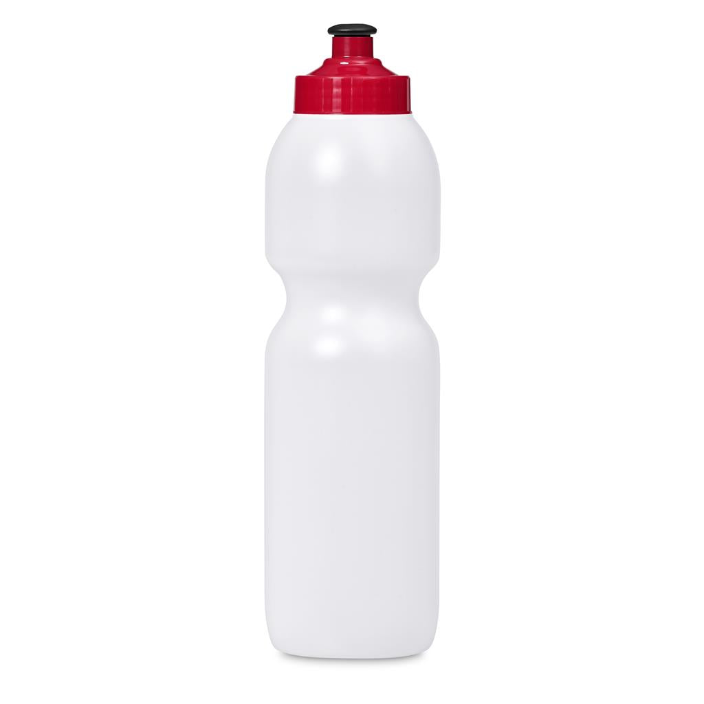 Alpine Plastic Water Bottle - 800ml in Red - Print Fast Express