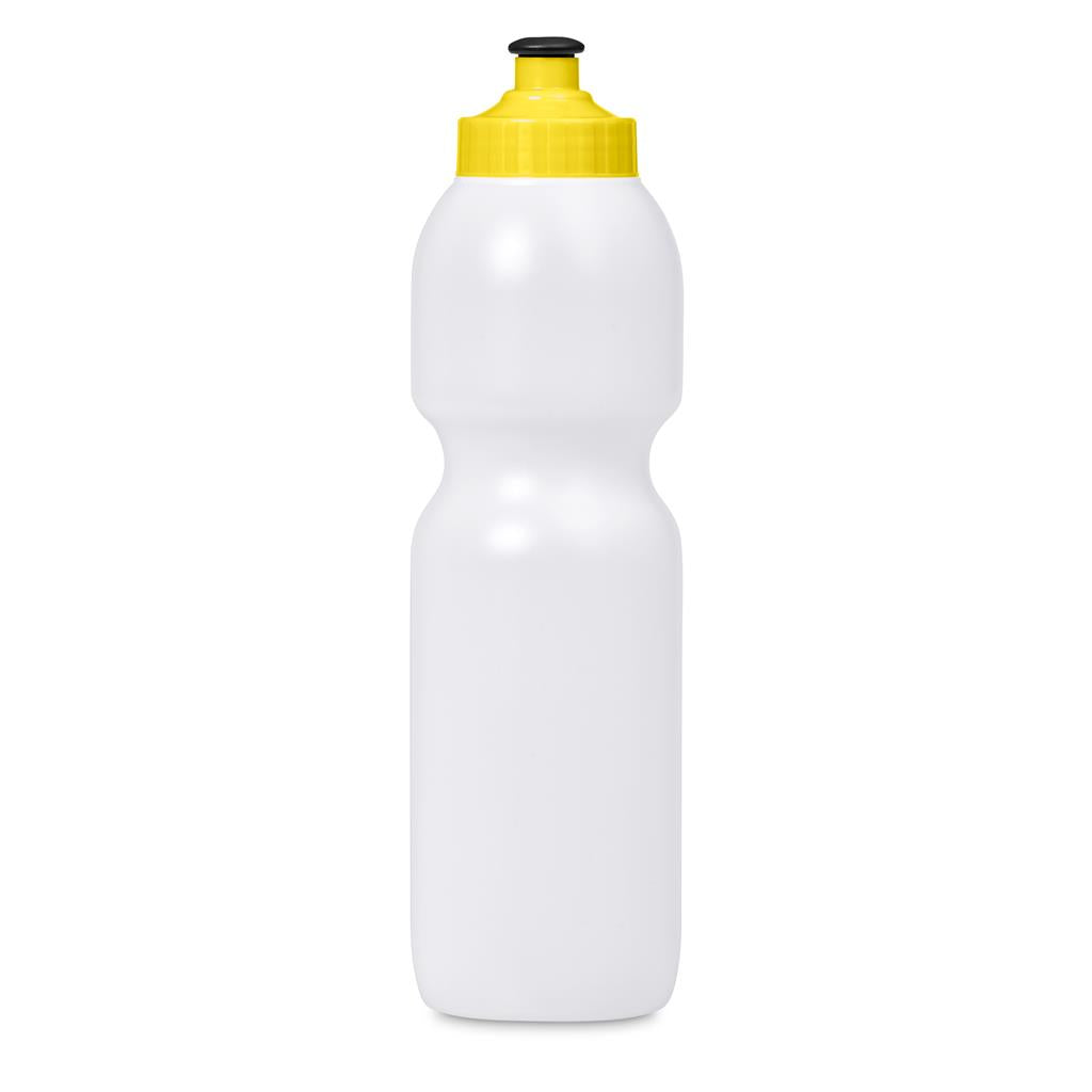 Alpine Plastic Water Bottle - 800ml in Yellow - Print Fast Express