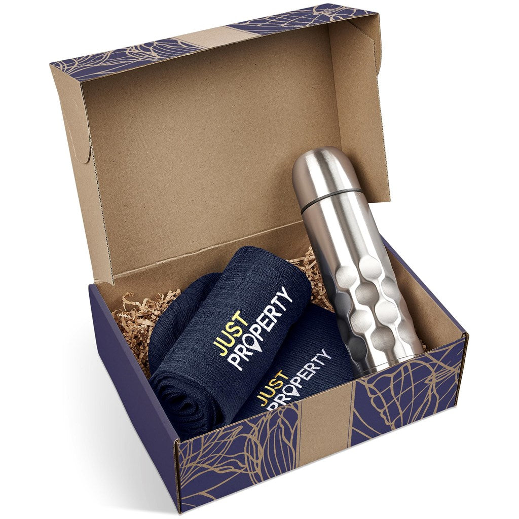 Dayton Winter Gift Set in Navy — Print Fast Express