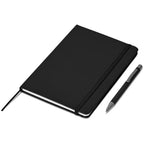Viola Notebook & Pen Set in Black - Print Fast Express