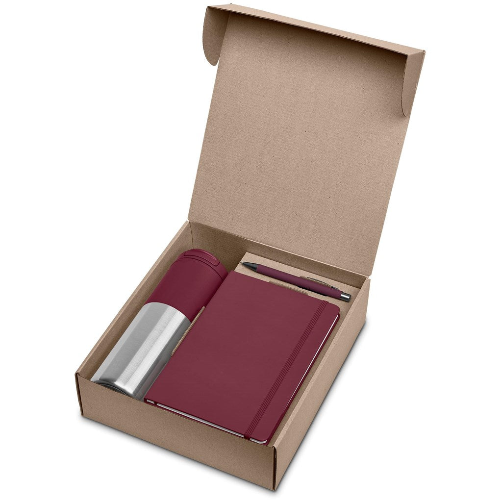 Watson Kraft Gift Set in Maroon — Print Fast Express