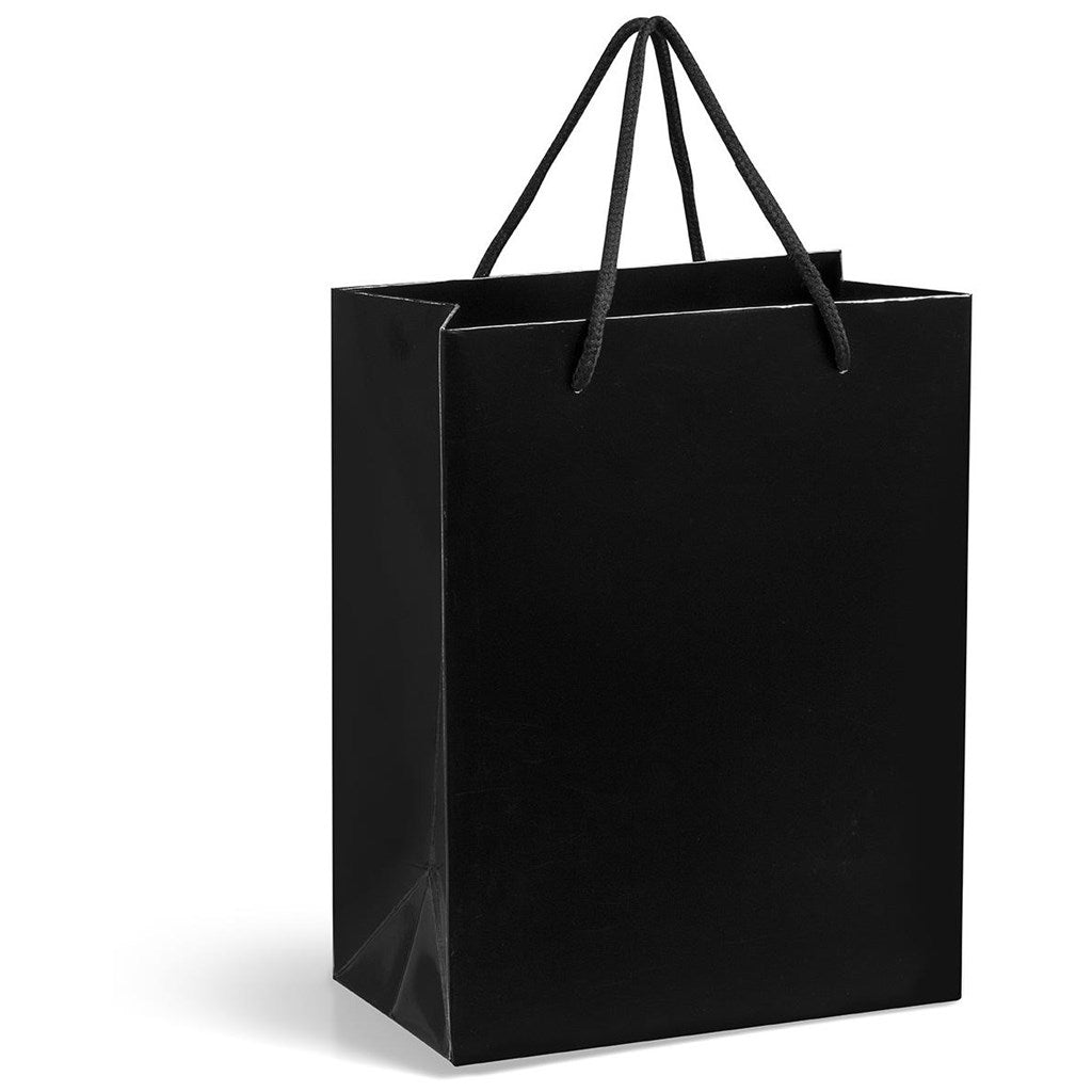 Altitude Dazzle Mini Paper Gift Bag in Black - Print Fast Express