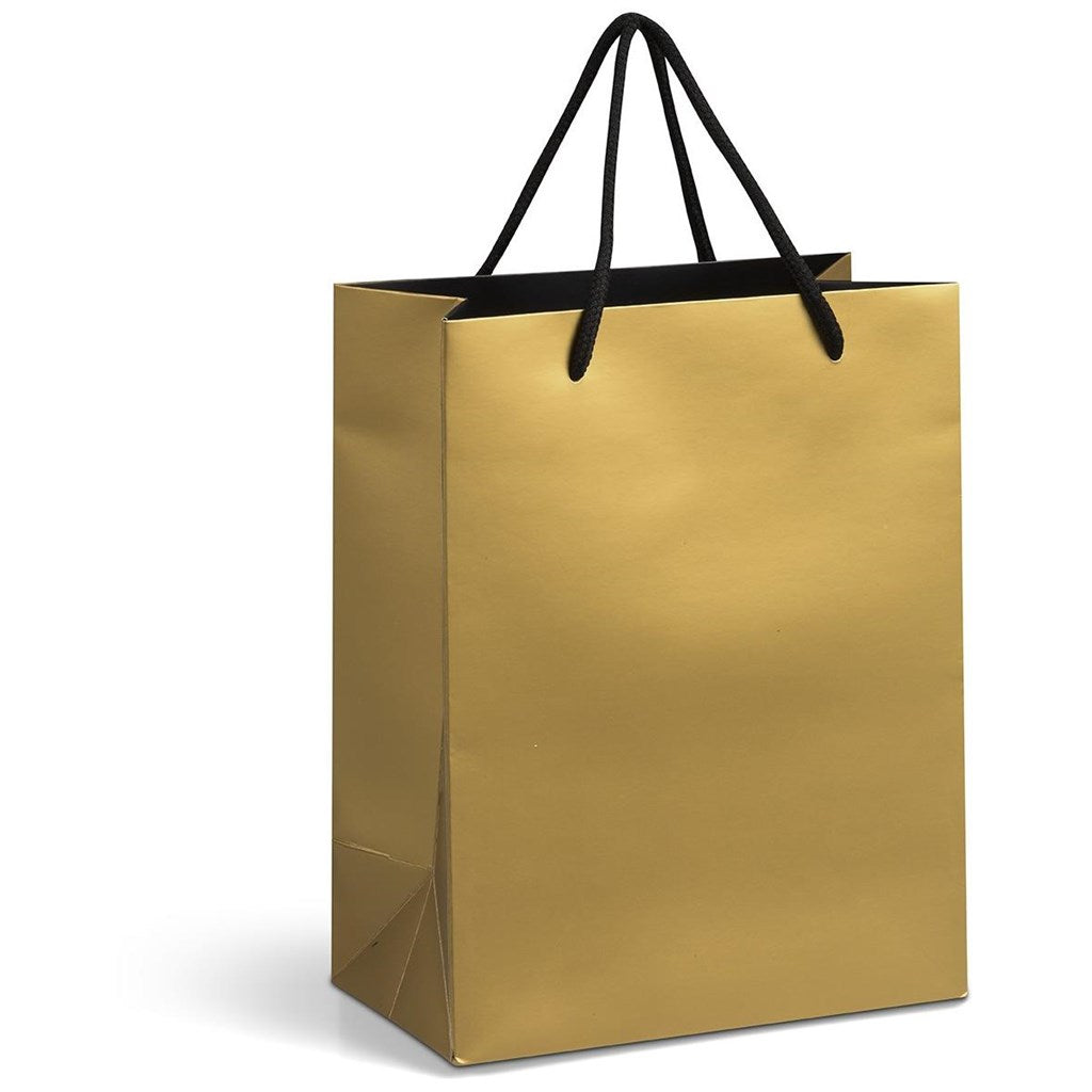 Altitude Dazzle Mini Paper Gift Bag in Gold - Print Fast Express