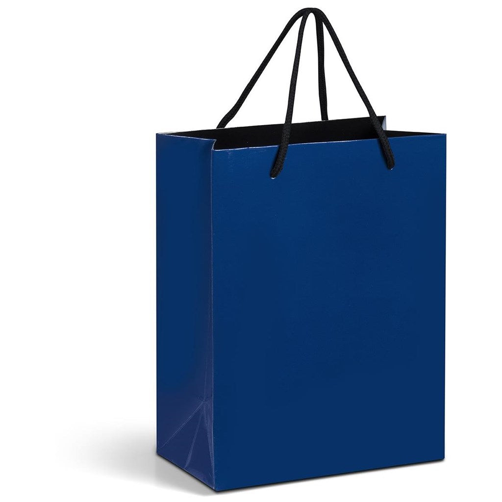 Altitude Dazzle Mini Paper Gift Bag in Navy - Print Fast Express