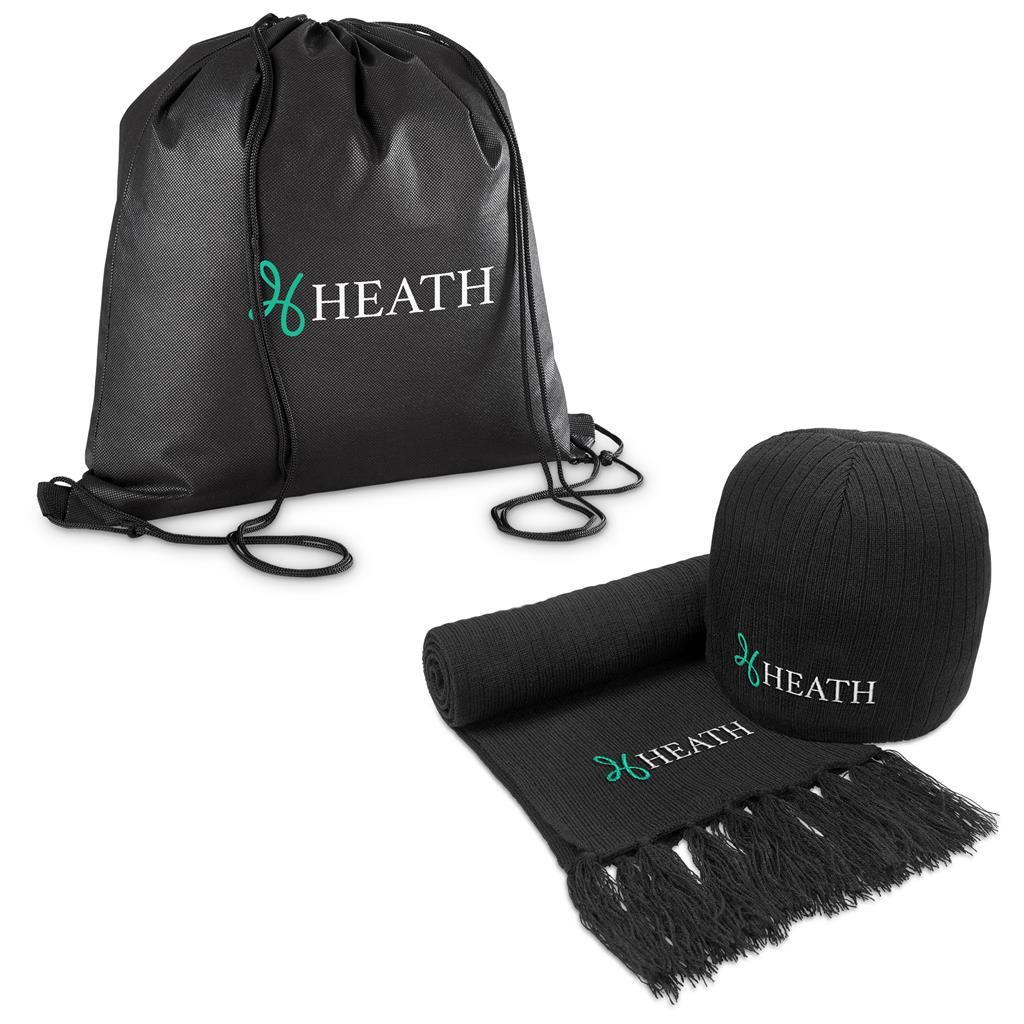 Nebraska Winter Set in Black — Print Fast Express