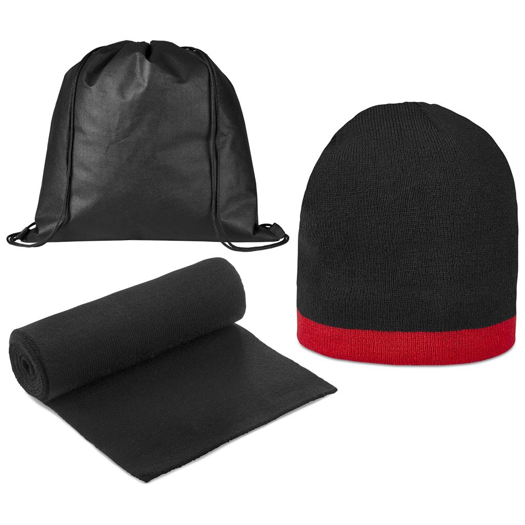 Solo Winter Warmer Set in Red - Print Fast Express