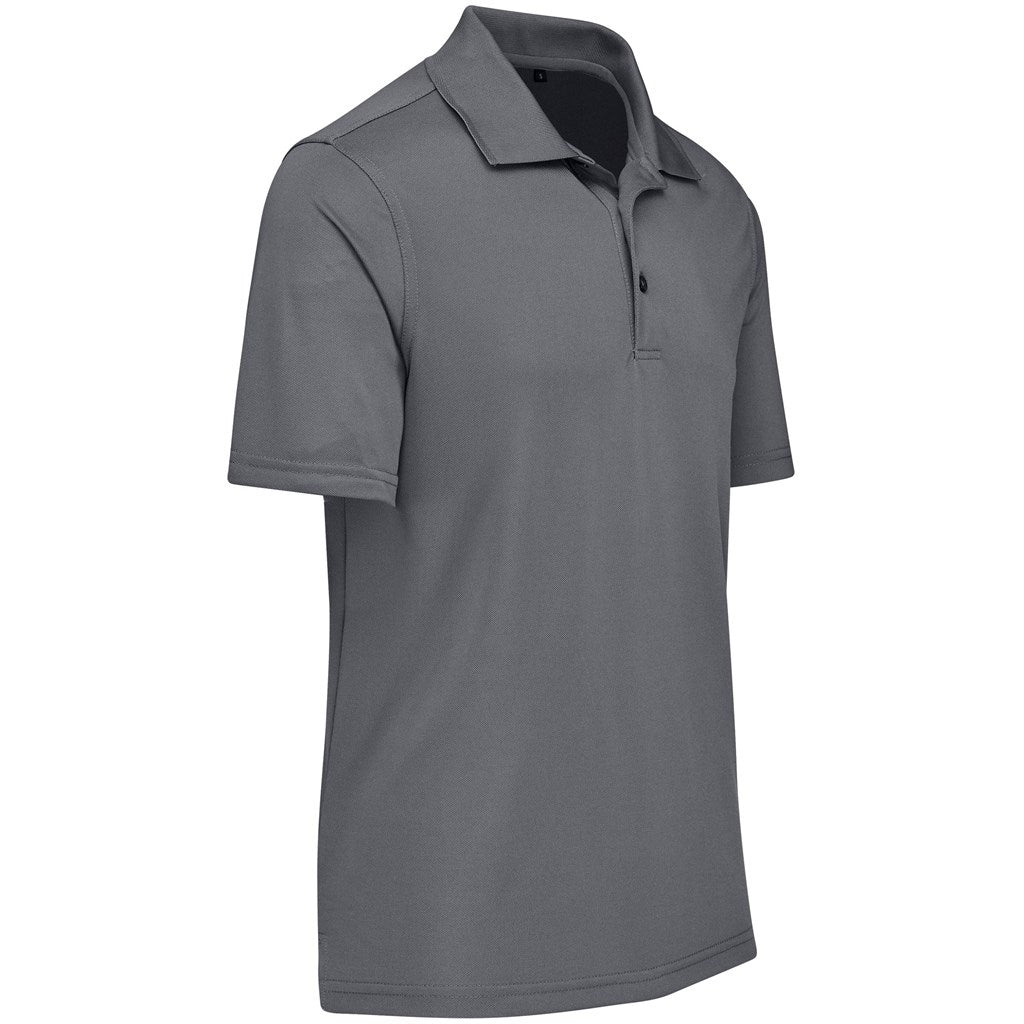 Mens Wynn Golf Shirt in Grey - Print Fast Express