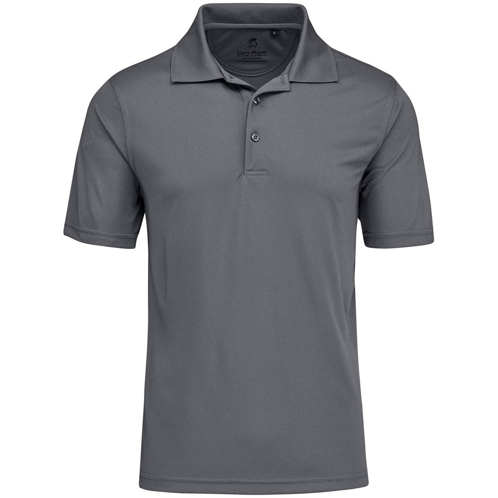 Mens Wynn Golf Shirt in Grey — Print Fast Express