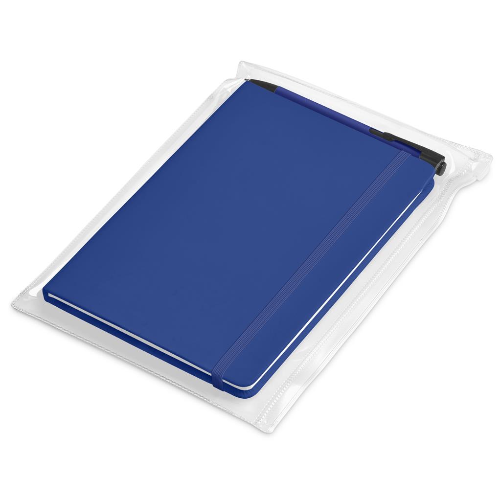 Altitude Powell Notebook & Pen Set in Blue - Print Fast Express