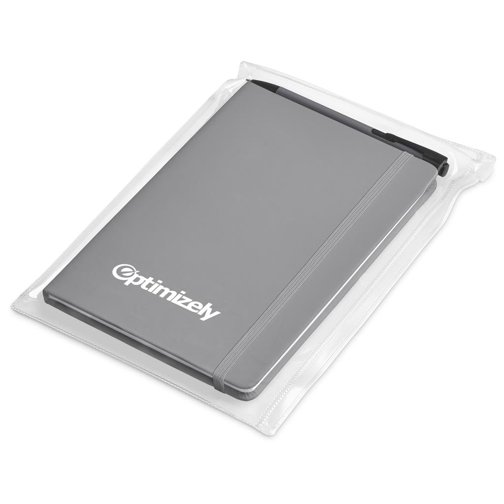 Altitude Powell Notebook & Pen Set in Grey — Print Fast Express