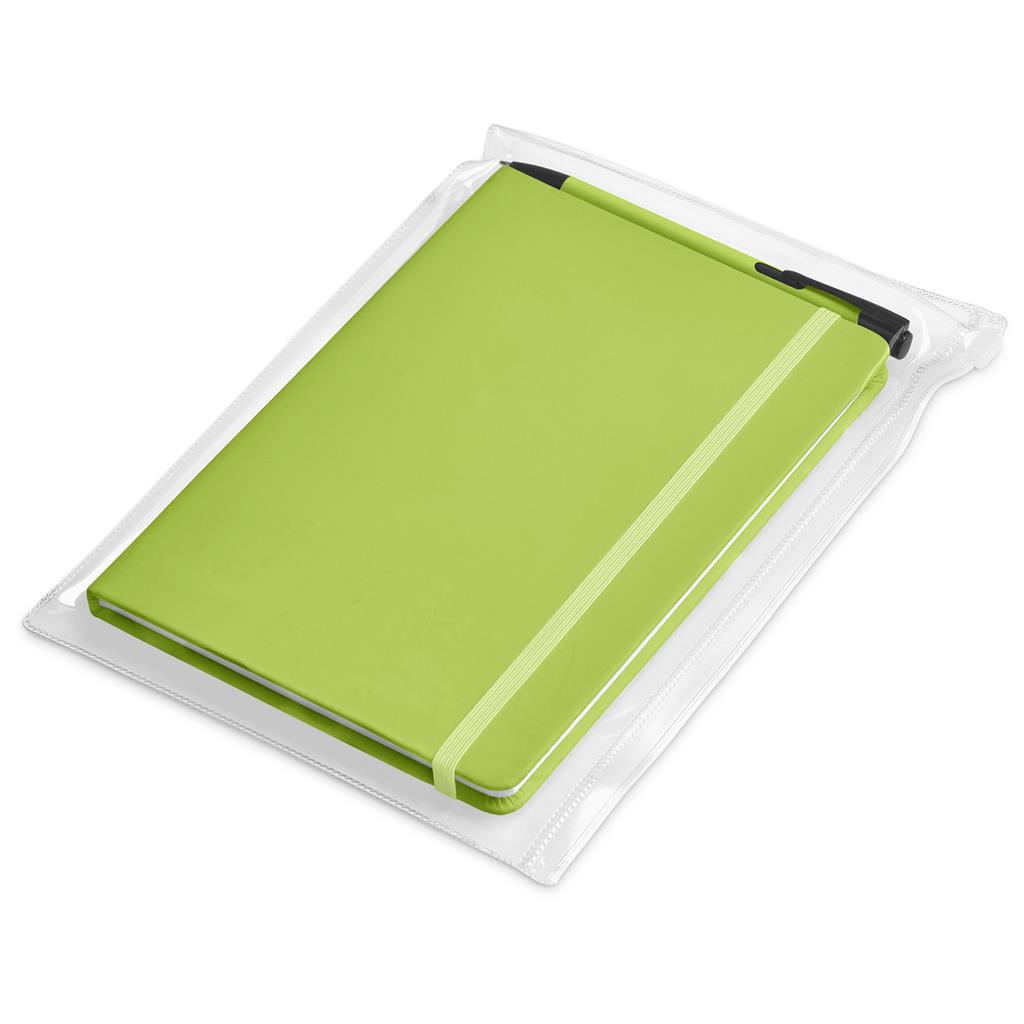 Altitude Powell Notebook & Pen Set in Lime - Print Fast Express