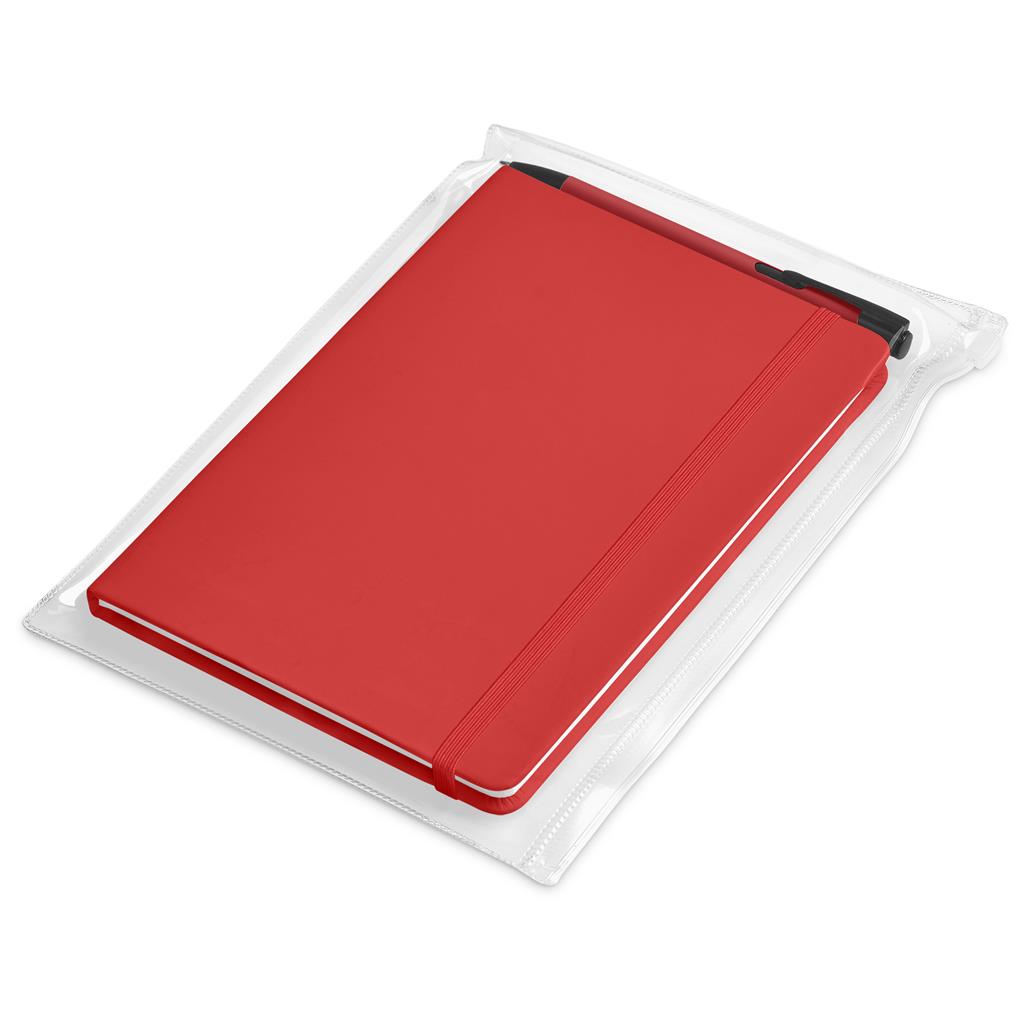 Altitude Powell Notebook & Pen Set in Red - Print Fast Express