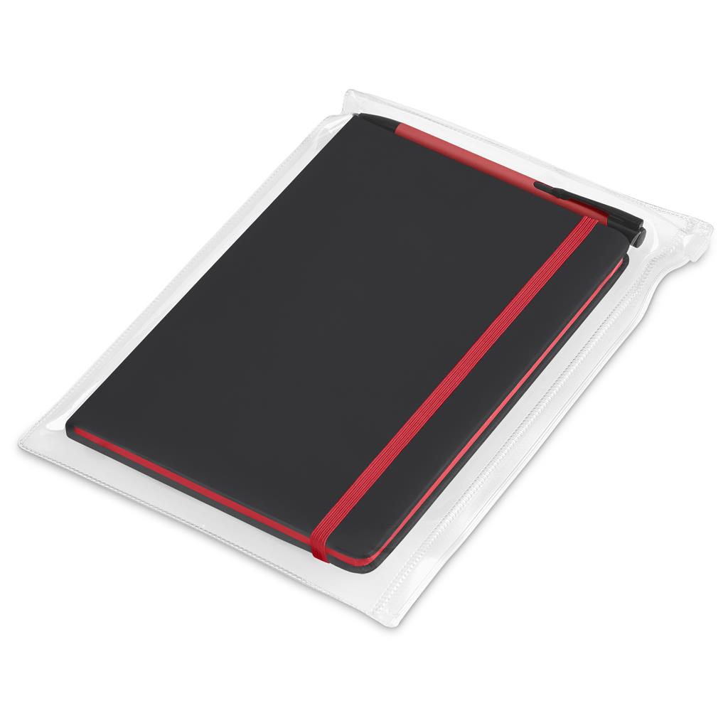 Altitude Harrison Notebook & Pen Set in Red - Print Fast Express