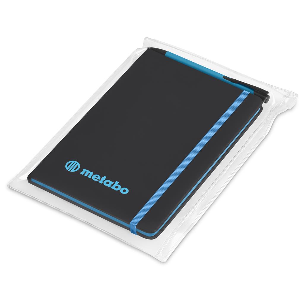 Altitude Harrison Notebook & Pen Set in Turquoise — Print Fast Express