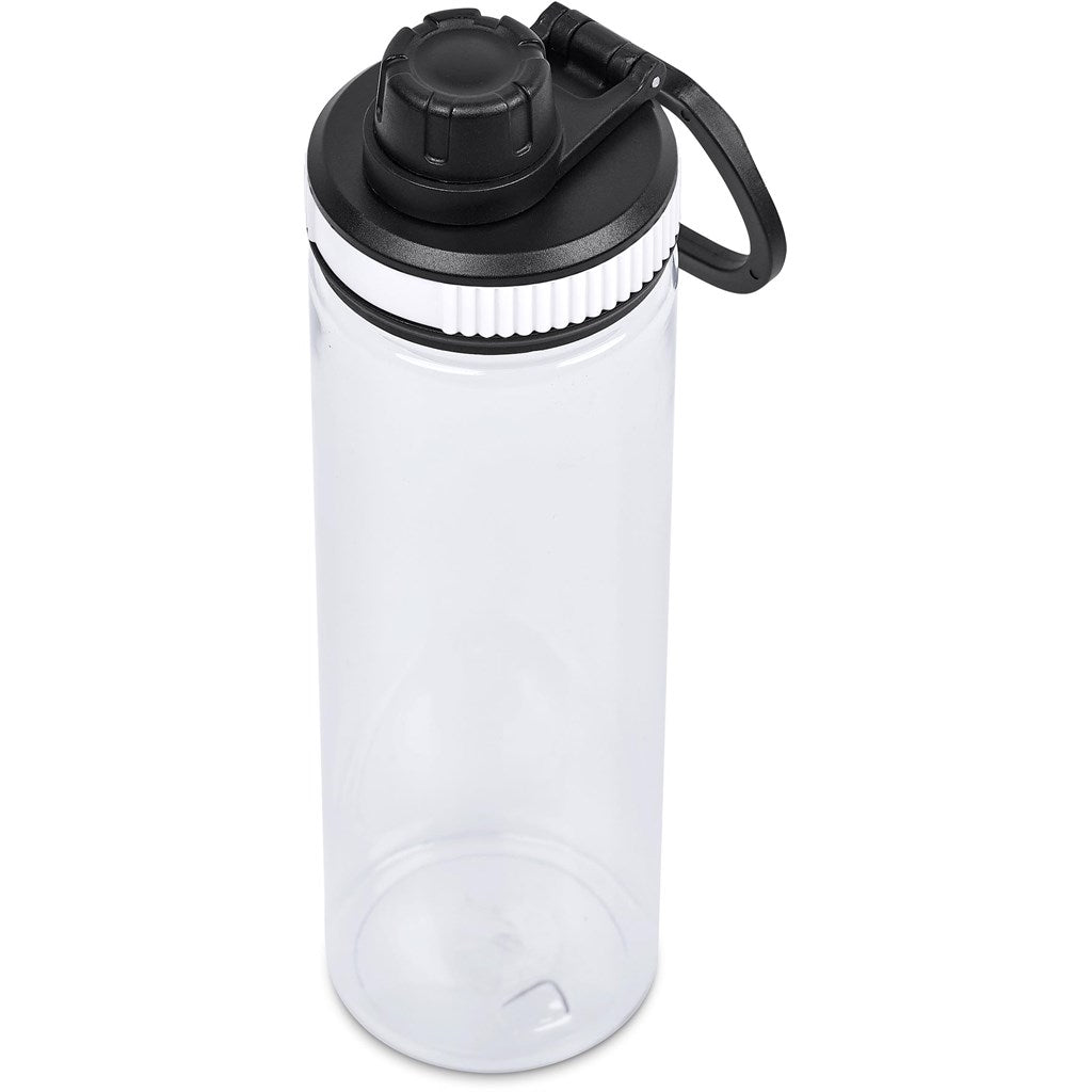 Altitude Carmona Recycled PET Water Bottle – 750ml in Solid White - Print Fast Express